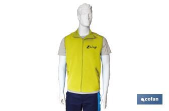 Sleeveless vest with two front pockets - Cofan